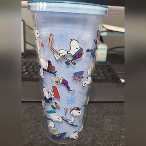 Vera Bradley Blue Snoopy Tumbler